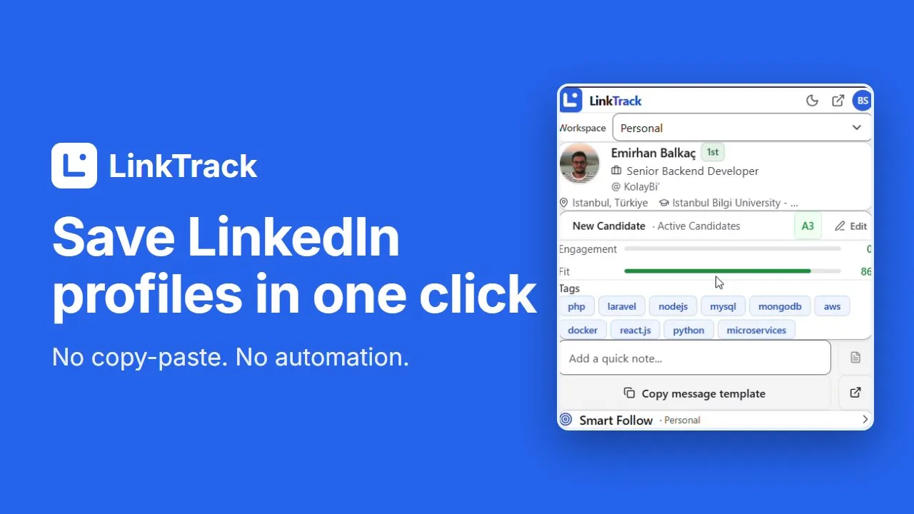 LinkTrack gallery image