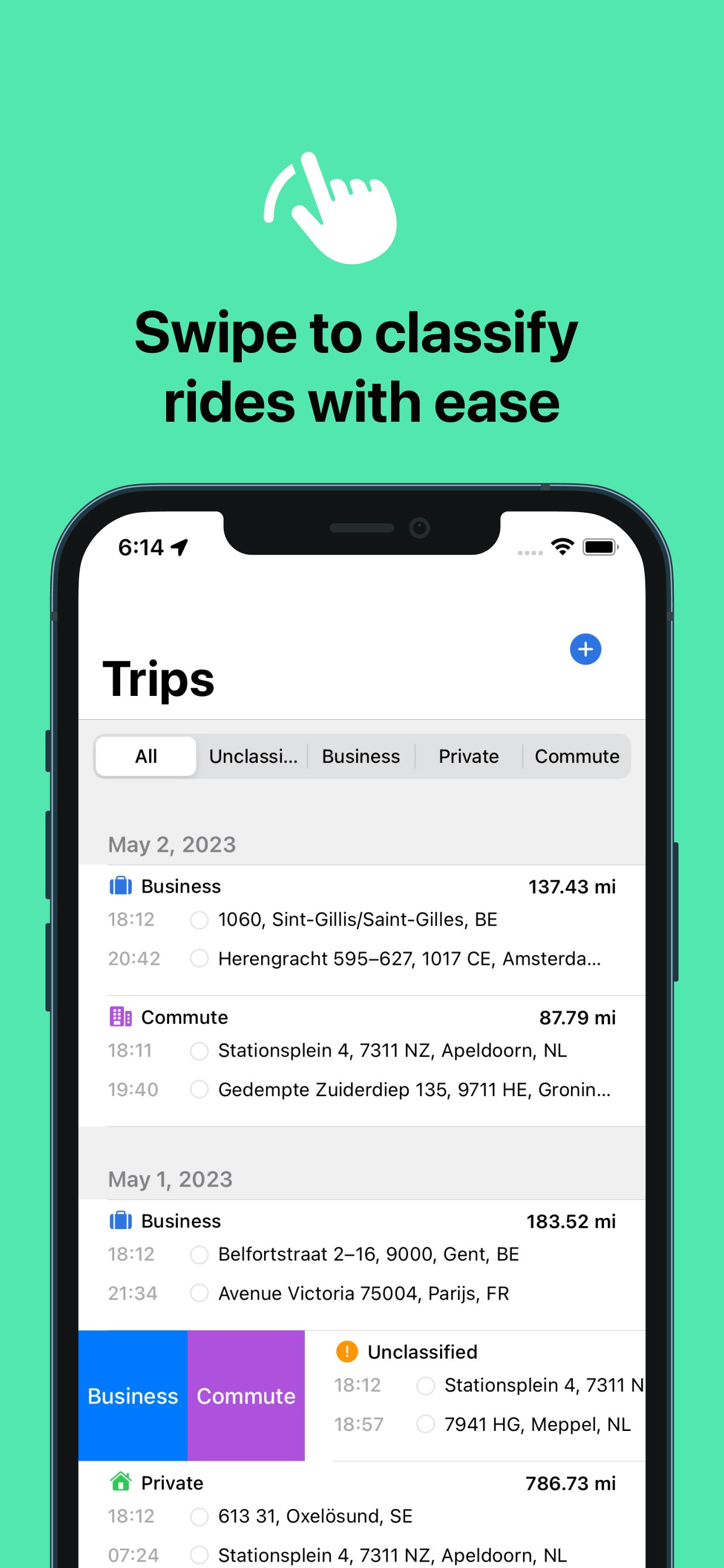 Tripbook - Сэкономьте время и деньги с нашим приложением автоматического пробега Tracker медиа 2