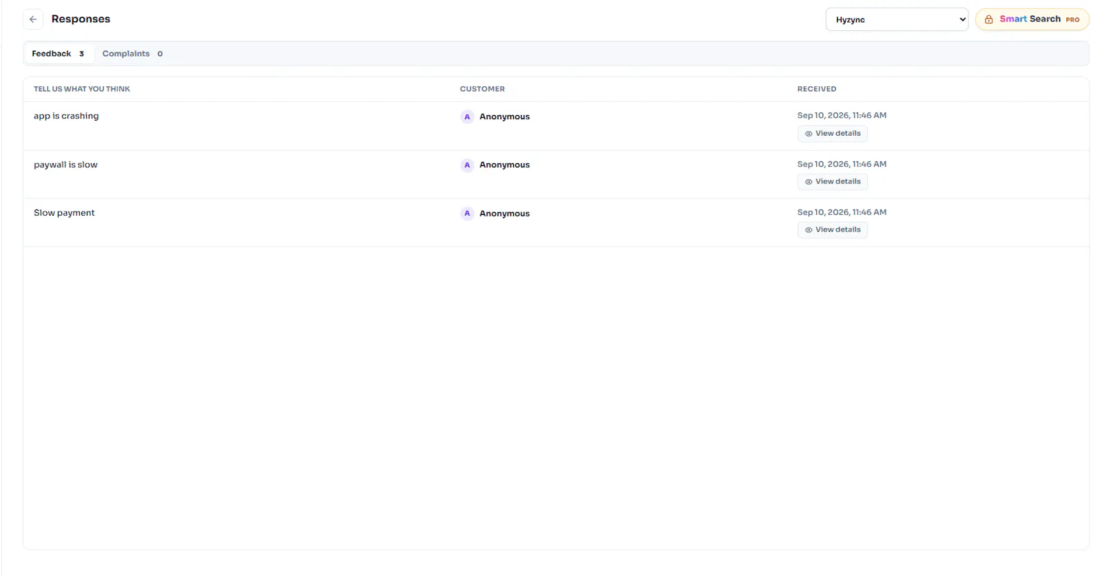 Userflo screenshot 7
