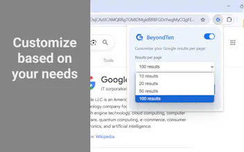 BeyondTen - 100 Google Search Results gallery image