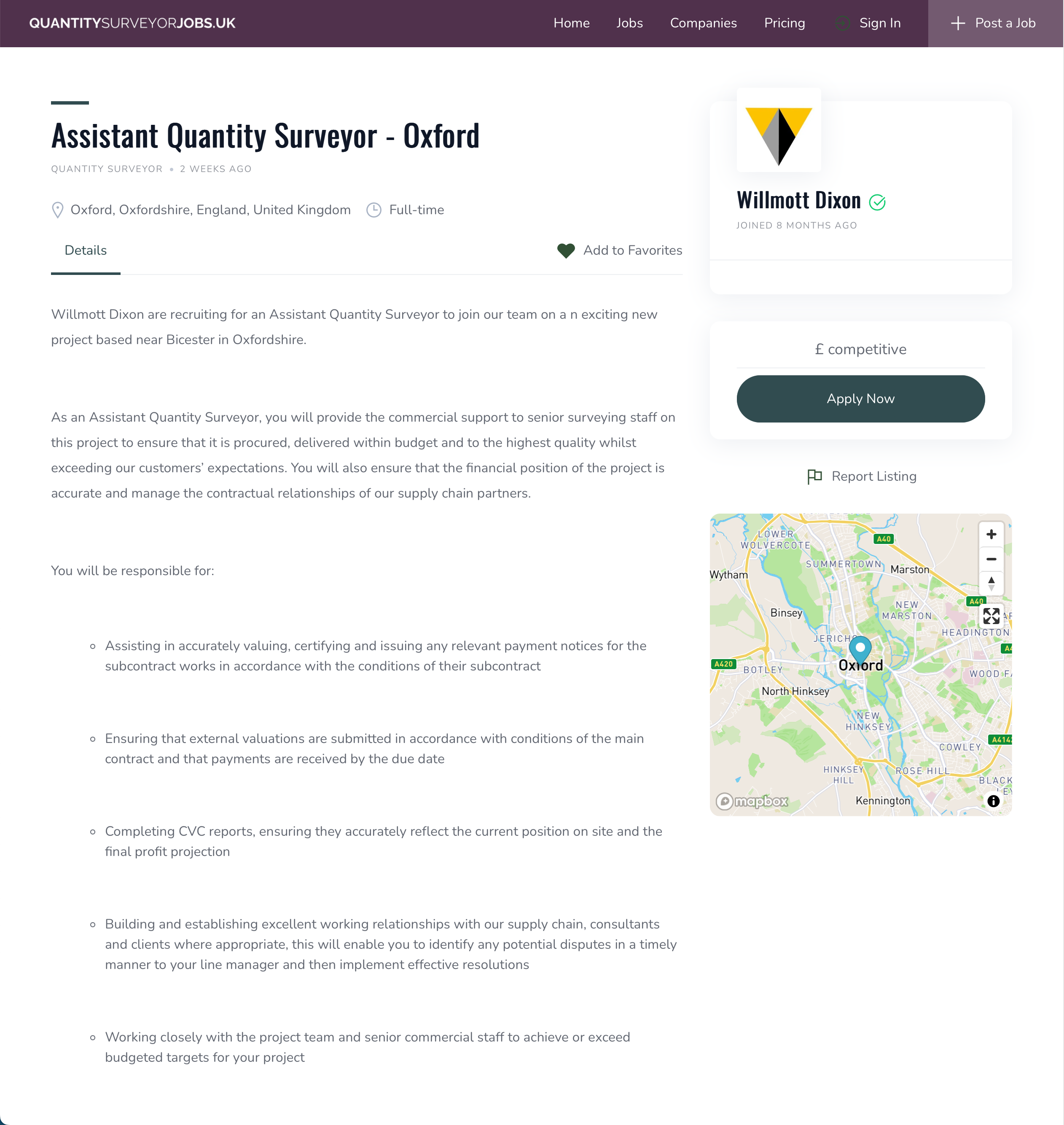 Quantity Surveyor Jobs UK media 2