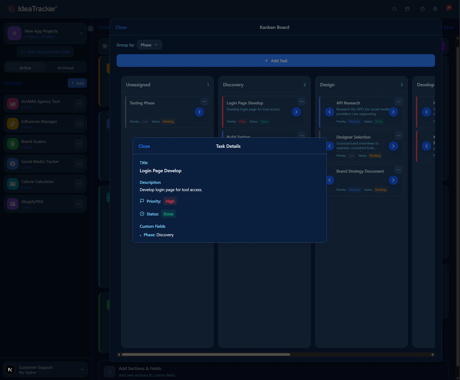 IdeaTracker screenshot 9