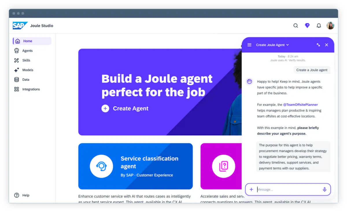 SAP Joule Agents