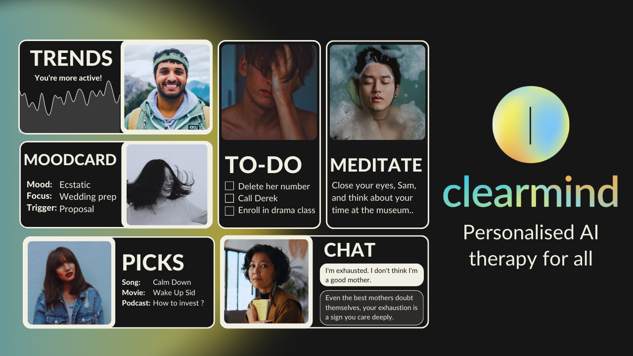 startuptile Clearmind-Personalised AI therapy for all