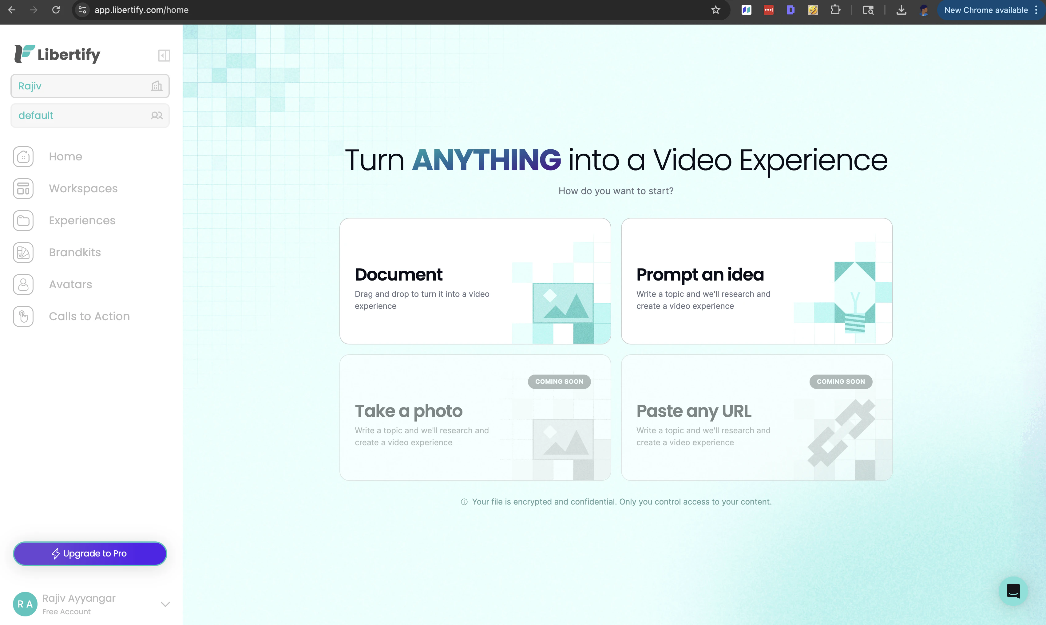 Libertify.com screenshot 1