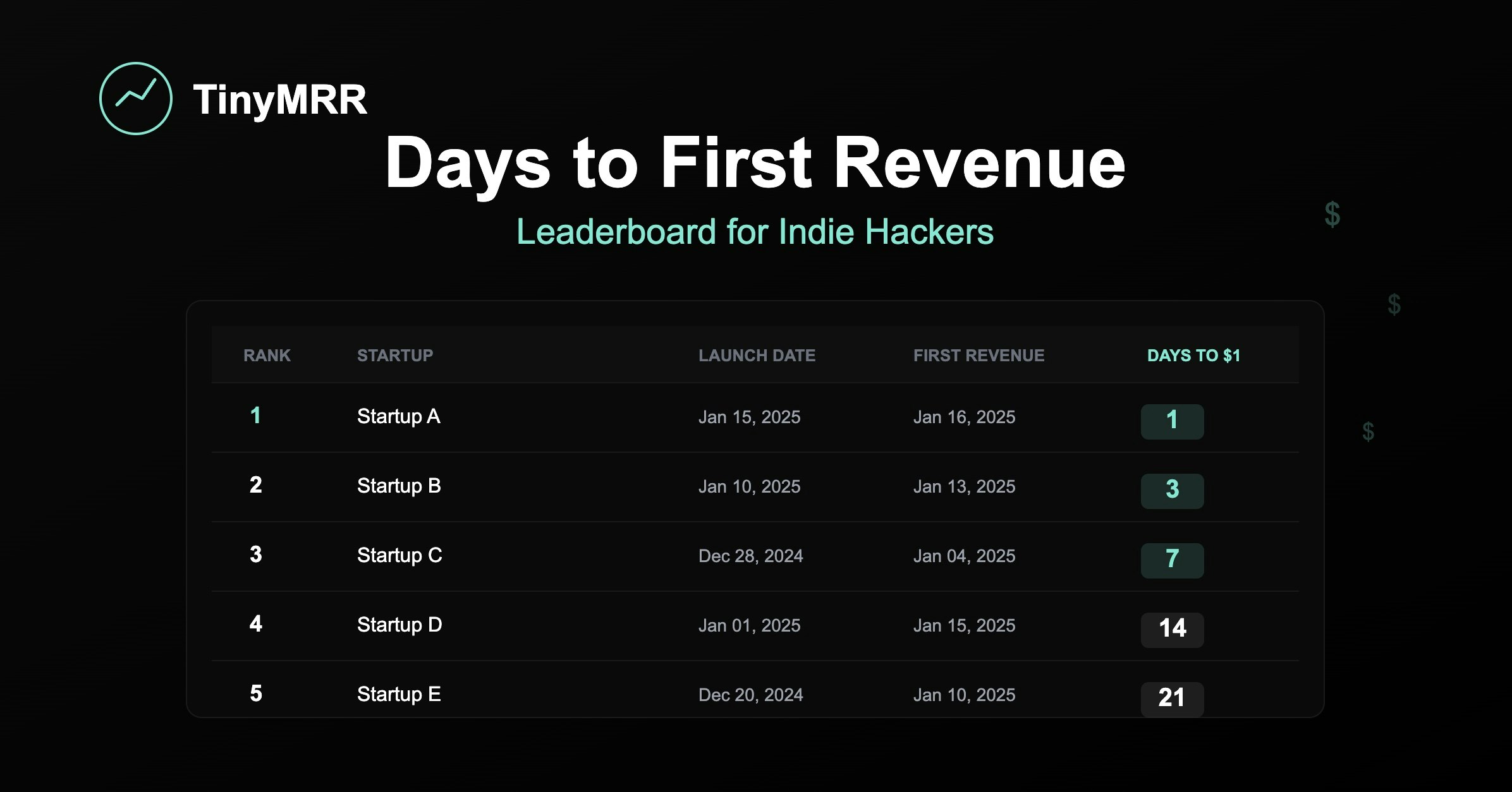 TinyMRR gallery image