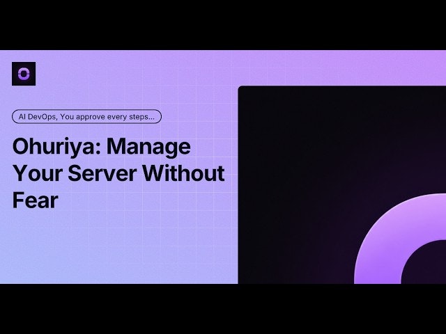 Ohuriya AI - Ai DevOps in minutes gallery image