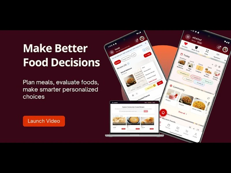 aiCoChef screenshot 1 (video preview)