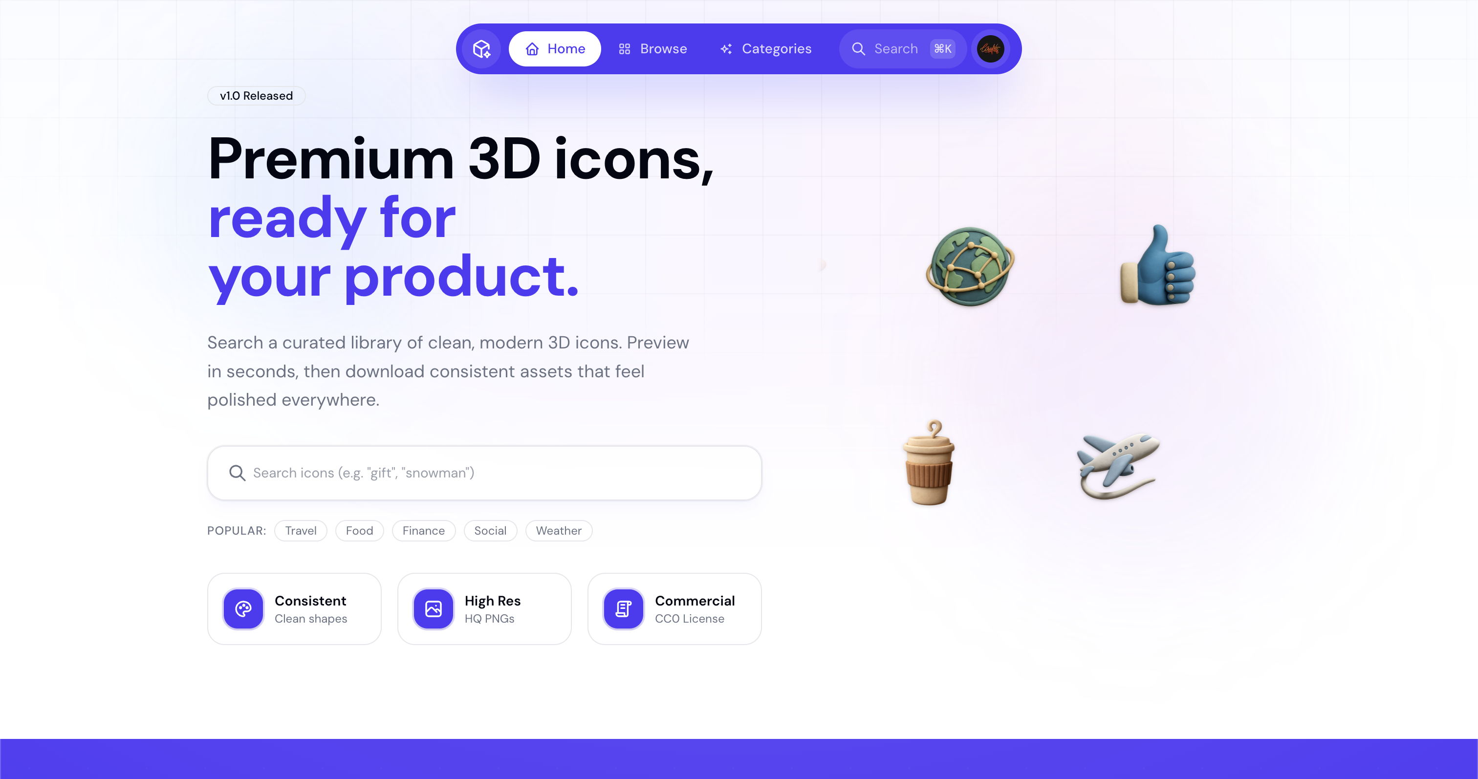 3D Icons gallery image