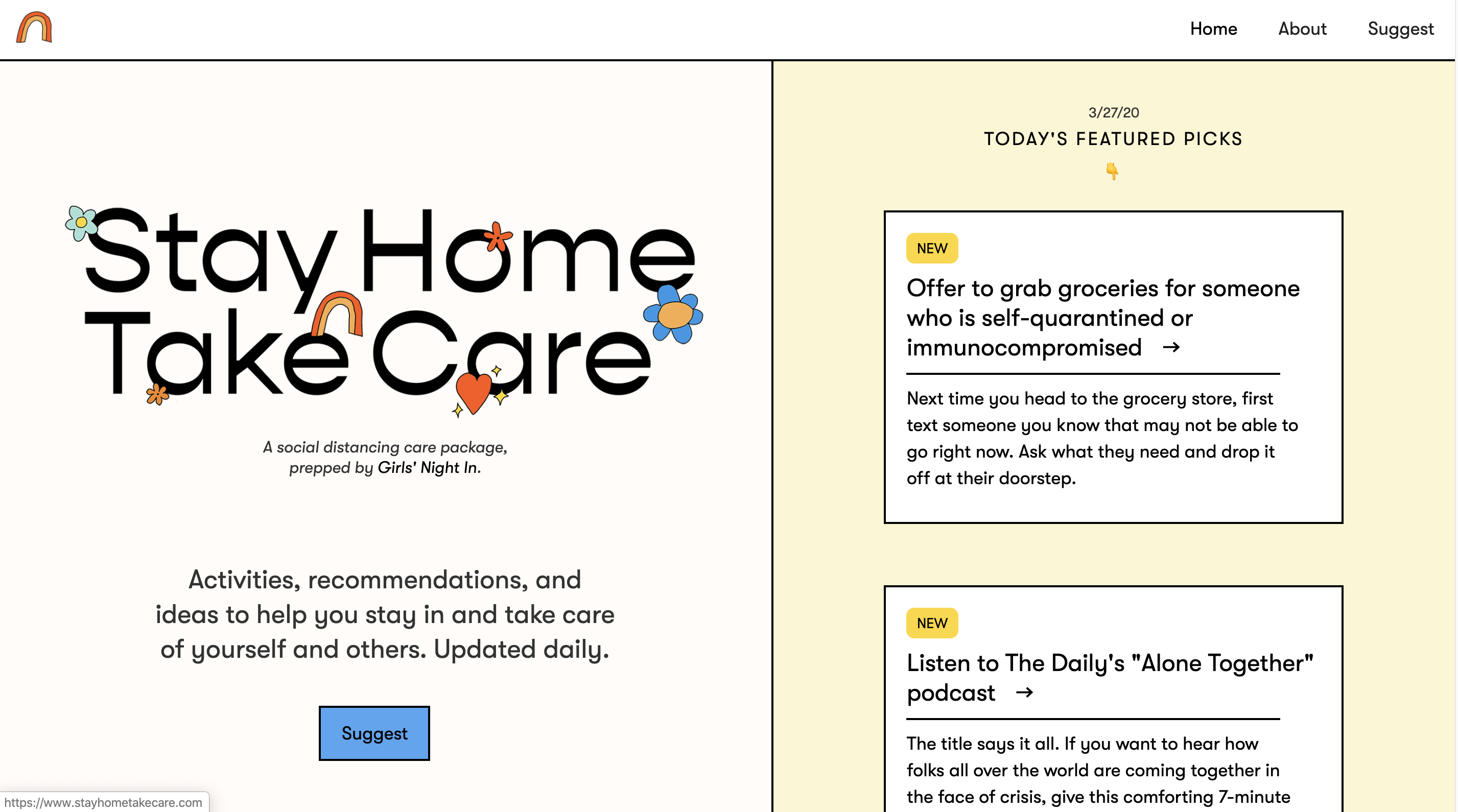 Stay Home, Take Care gallery image