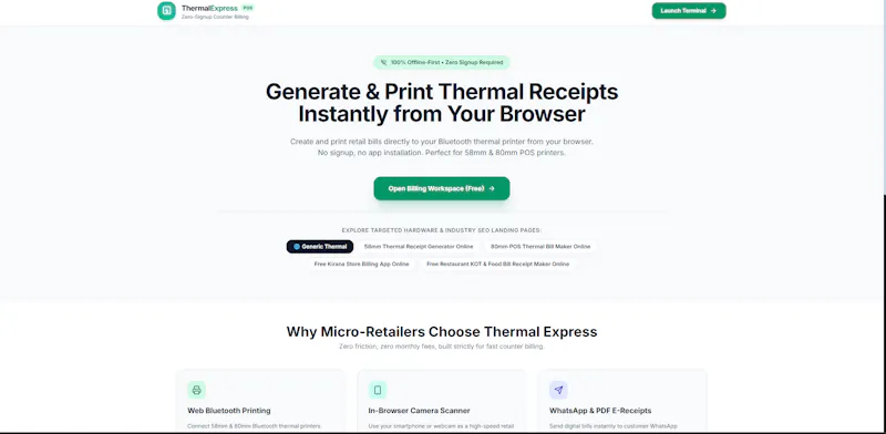 Thermal Express screenshot 2