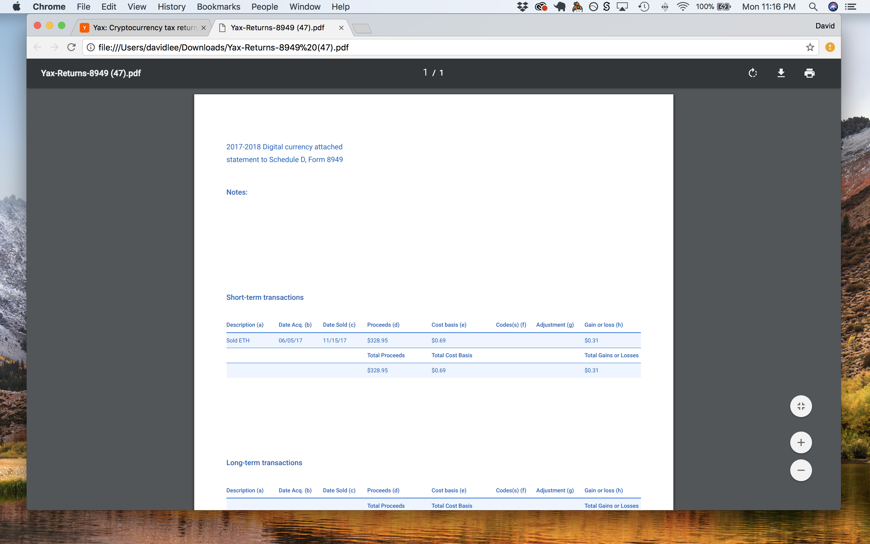 YaxReturns gallery image