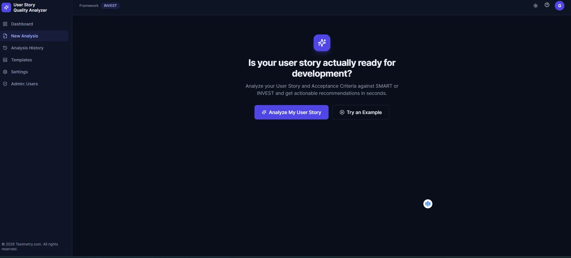 User Story Quality Analyzer gallery image