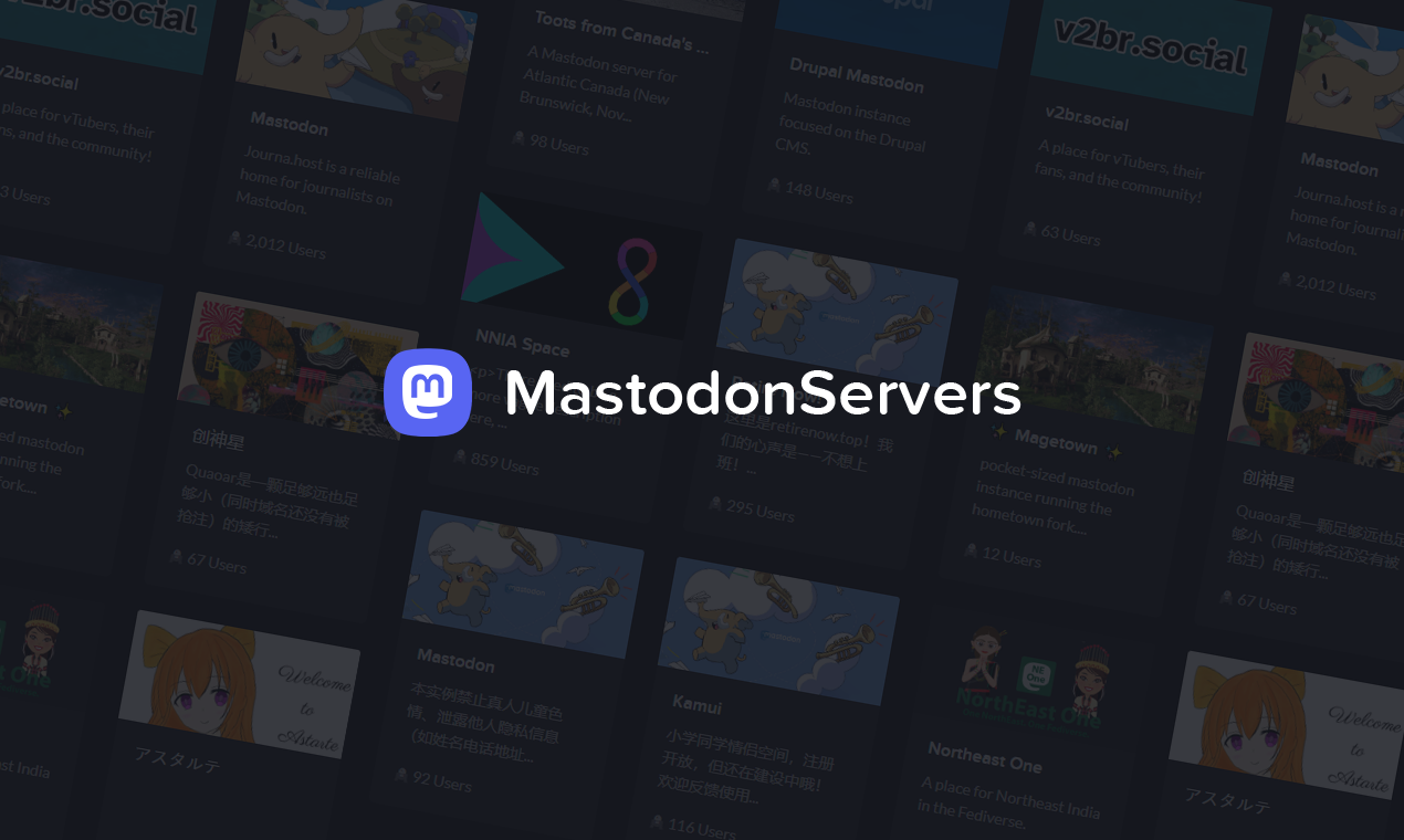 Mastodon Server List