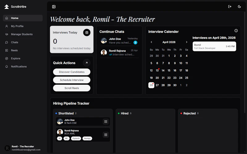 ScrollnHire screenshot 3