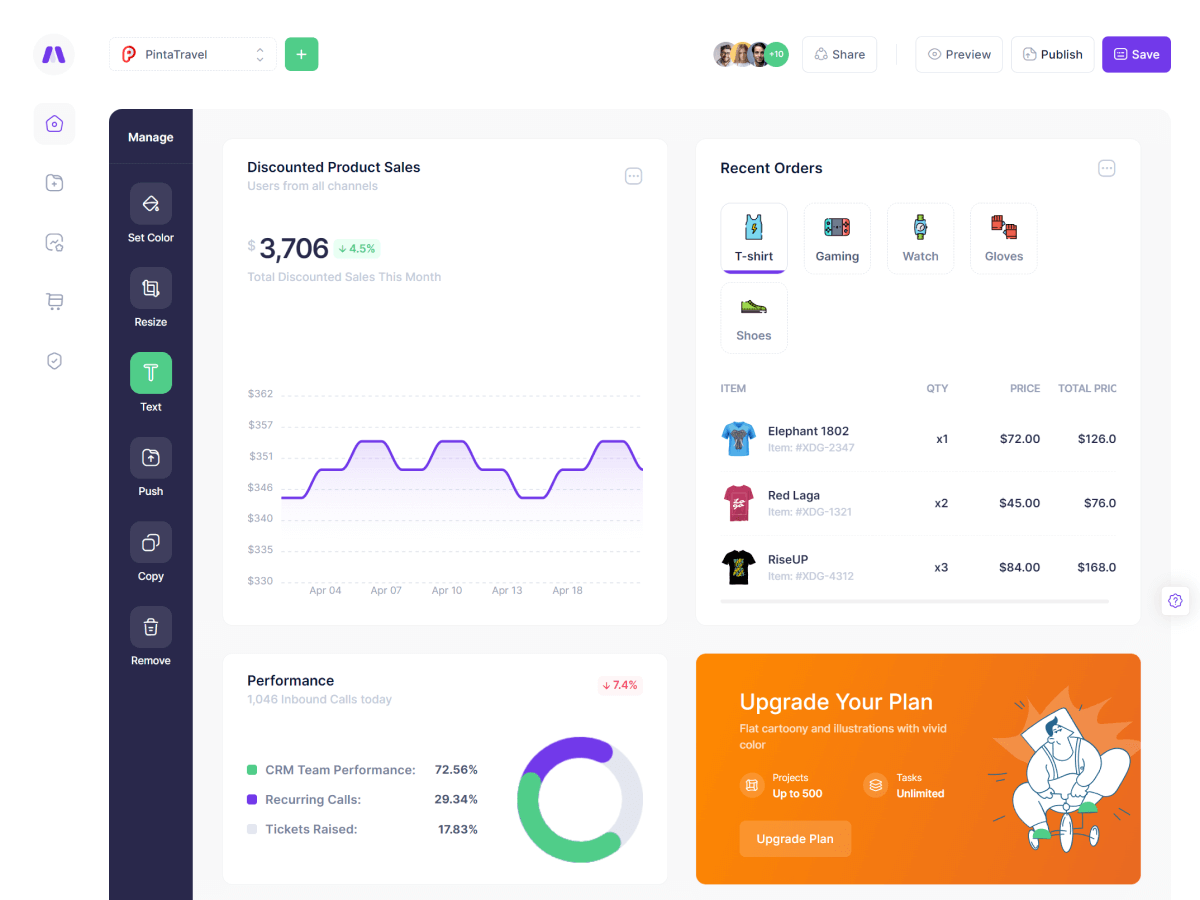 Metronic - шаблон администратора Bootstrap - React, Vue, Angular, Django, Asp.net Core, Laravel, Rails медиа 32