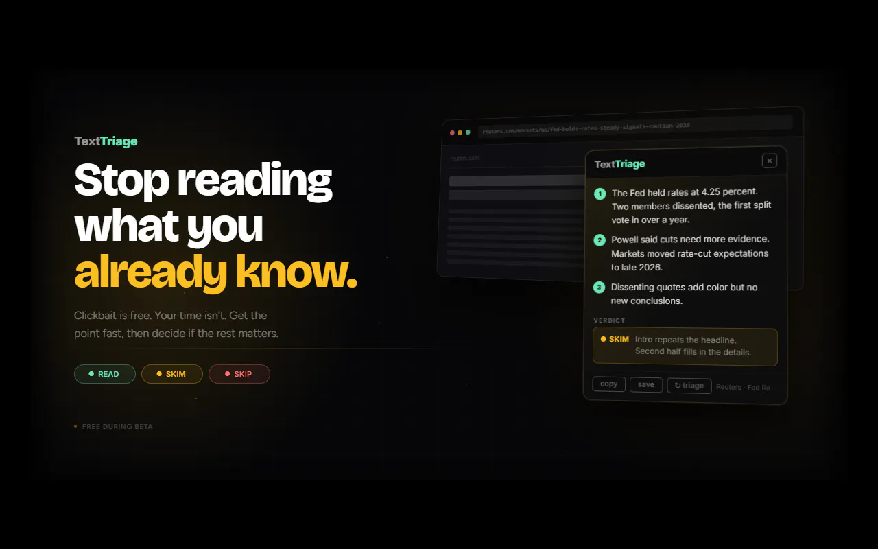 TextTriage gallery image