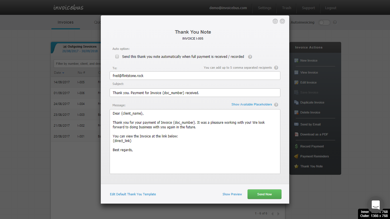 Invoicebus gallery image