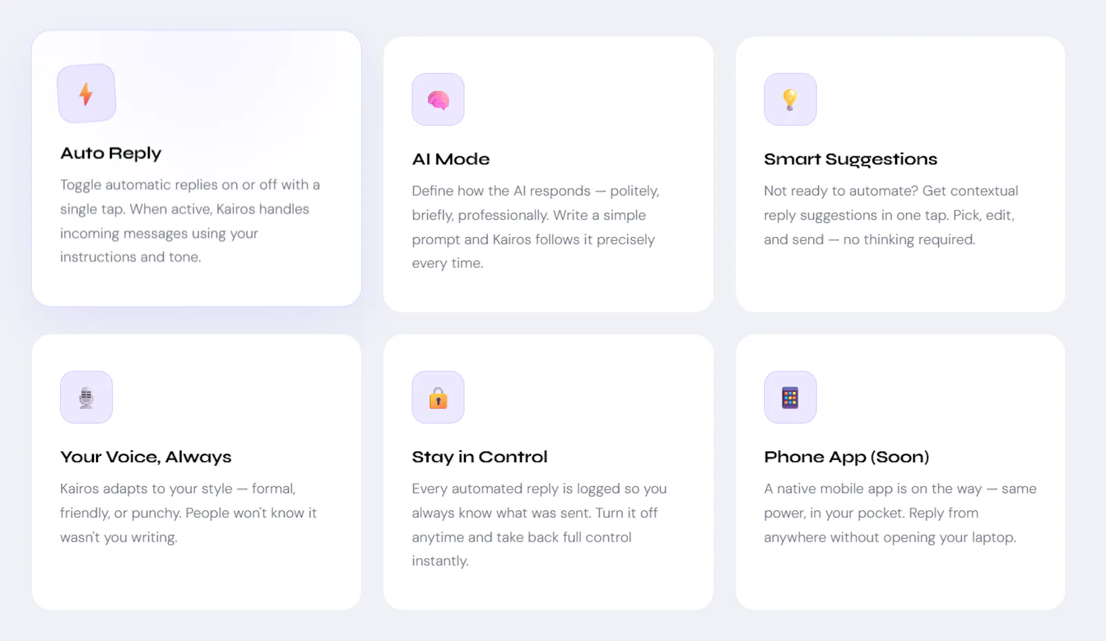 Kairos — Automated Messaging screenshot 3