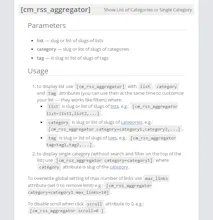 RSS Aggregator Plugin for WordPress gallery image