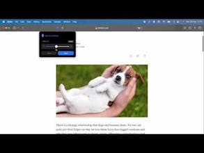 Auto Scroll and Read - Safari Extension gallery image