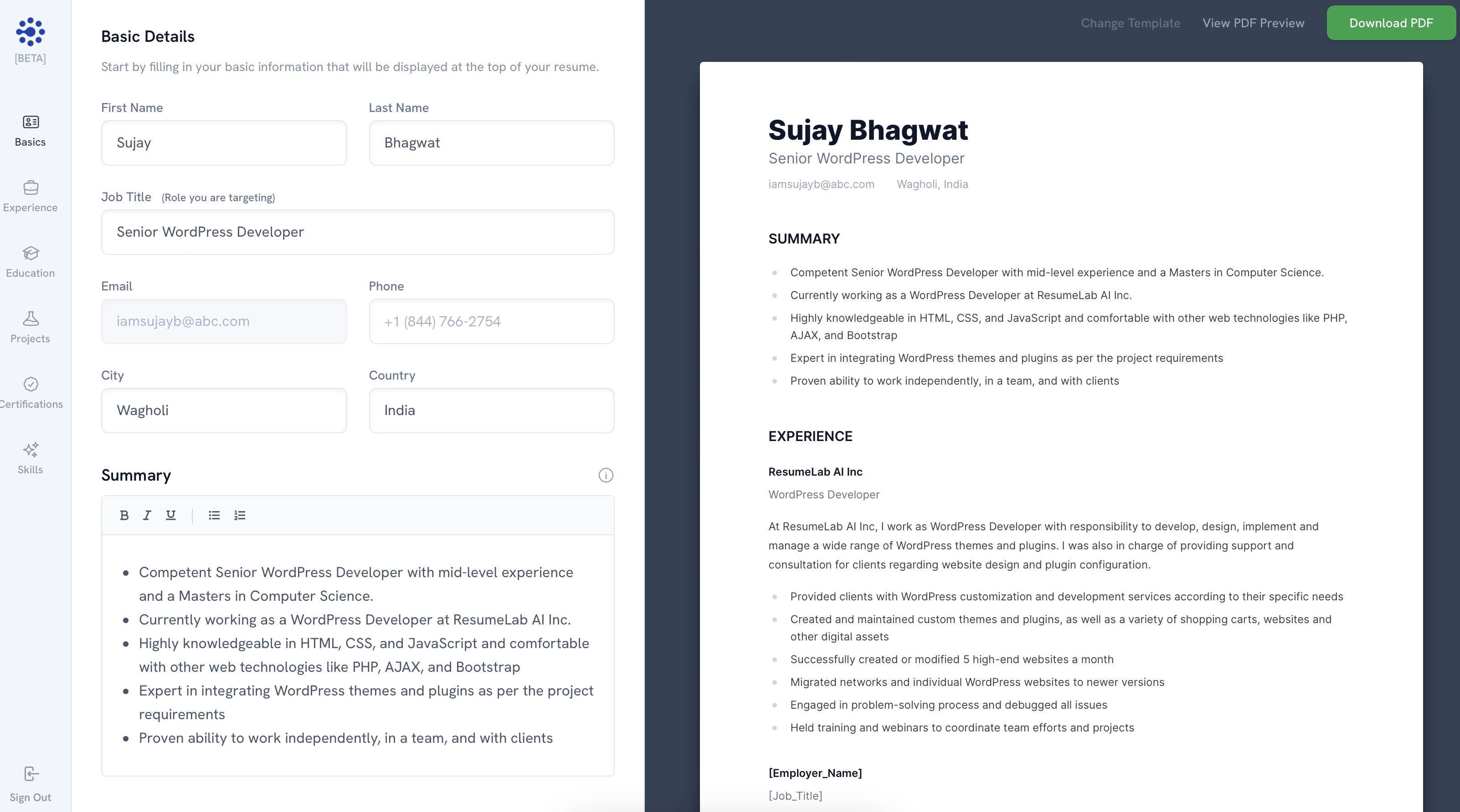 resumelab ai - AI Resume Builder ที่ช่วยสร้างเรซูเม่ใน 2 นาที media 4