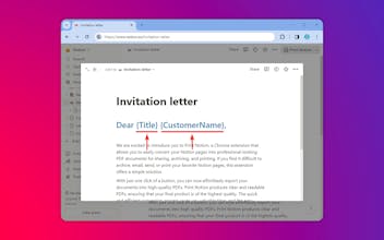 Print Notion gallery image