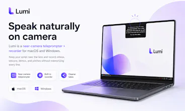 Lumi - Teleprompter + Recorder gallery image