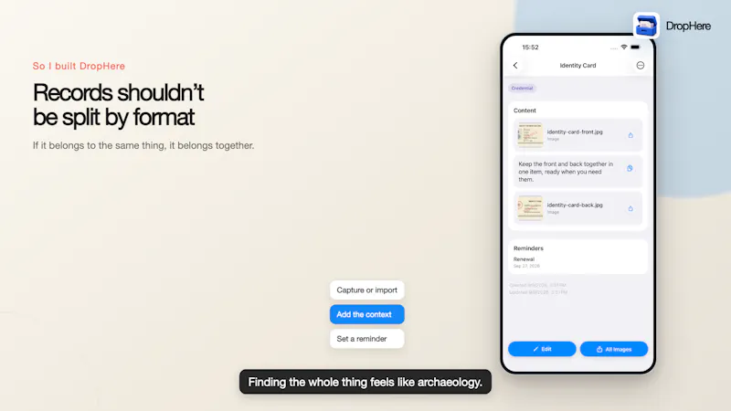DropHere screenshot 2