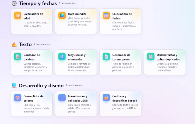 Herramientas Online Gratis screenshot 3