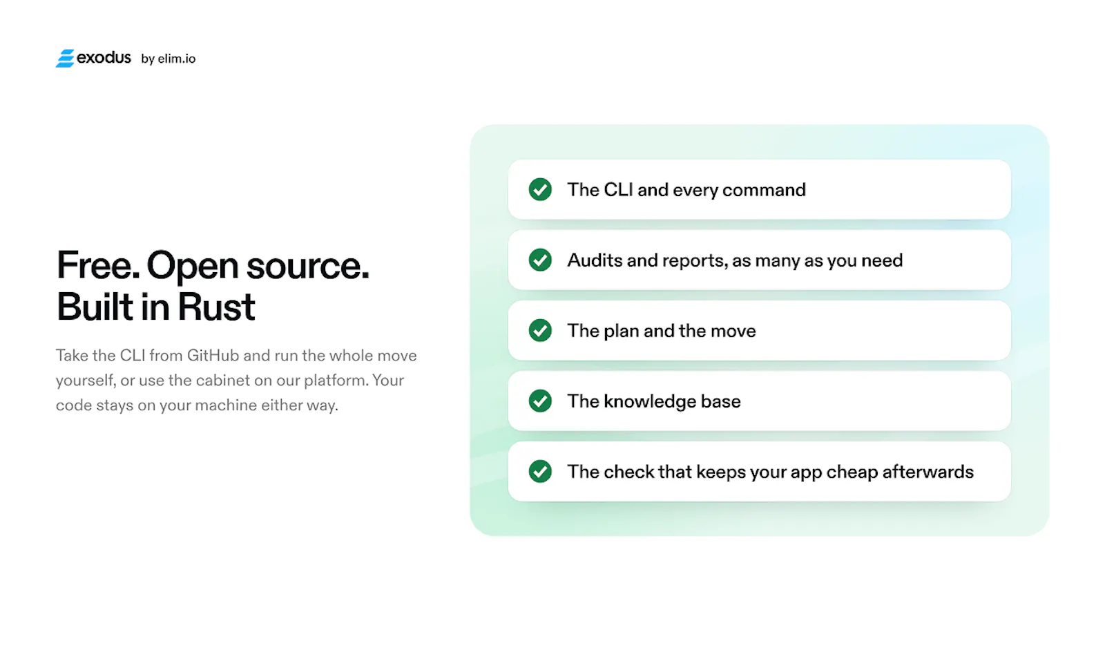 Exodus for Google Cloud Run screenshot 10