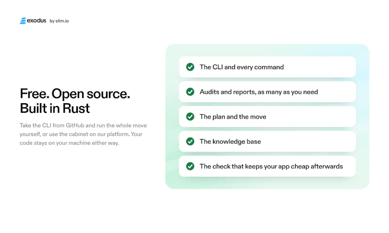 Exodus for Google Cloud Run screenshot 10