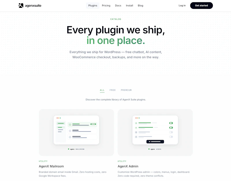 AgenX Suite screenshot 2