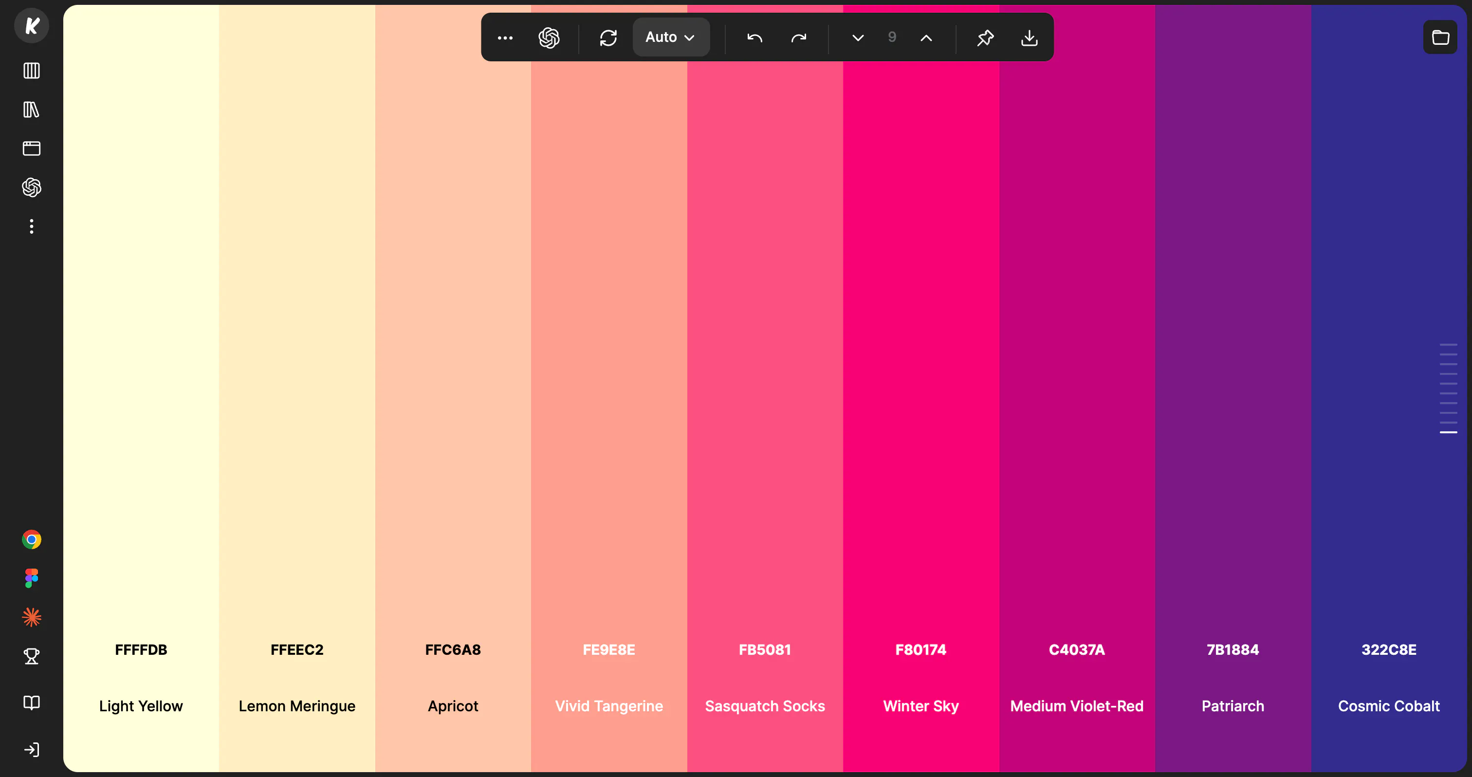 KColor gallery image