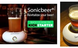Sonicbeer: electronic device that improves the taste aroma and mouthfeel of beer, in just a few seconds!🍺 media 2