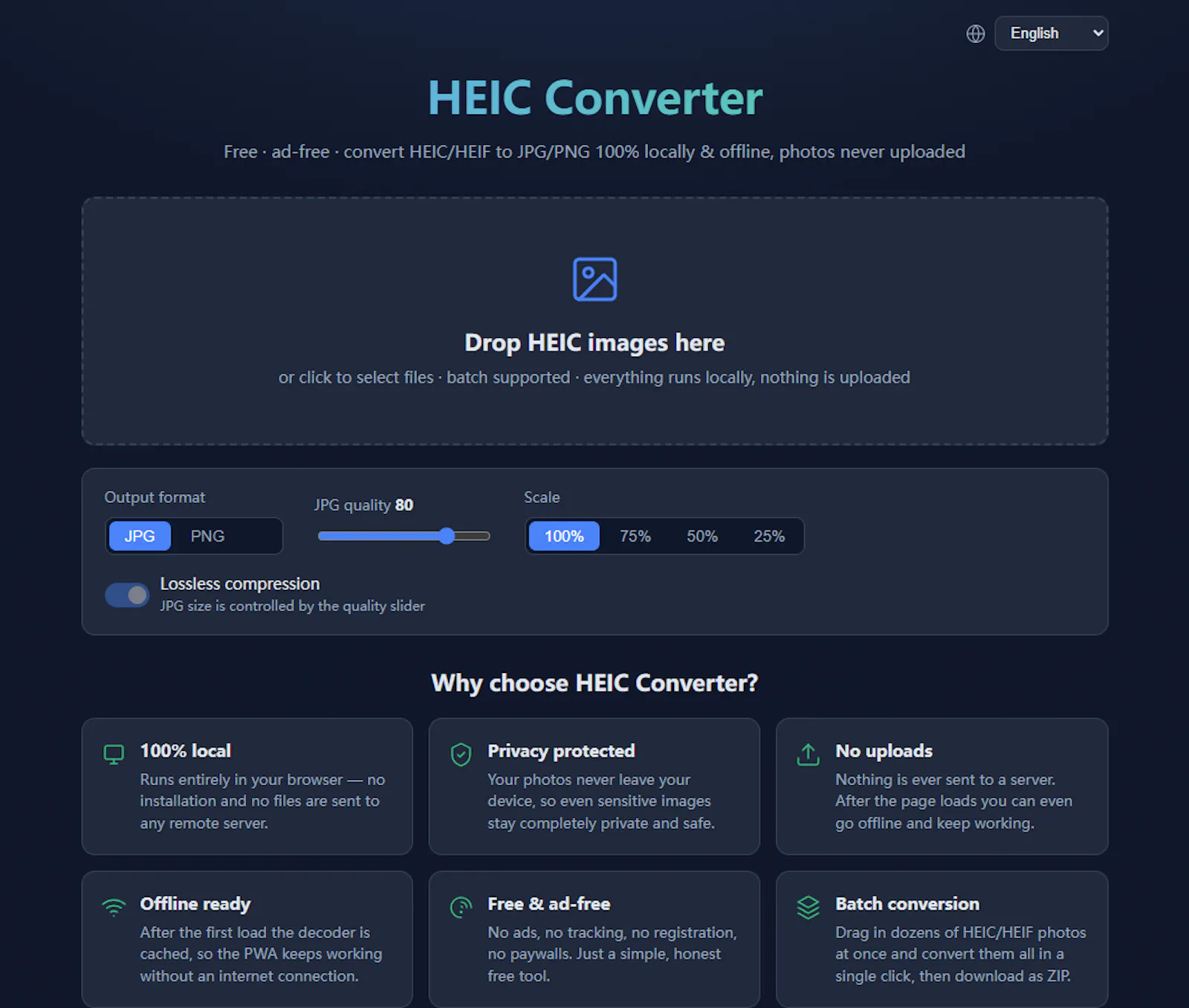 HEIC Converter screenshot 2