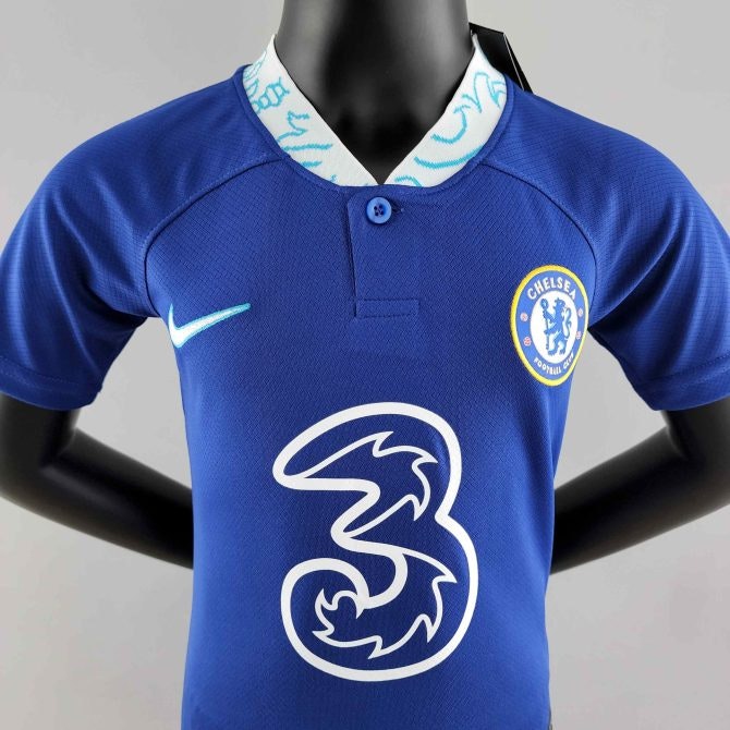 Chelsea Kids Kit 2022-23 Home - Chelsea Kids Kit 2022-23 Home media 1