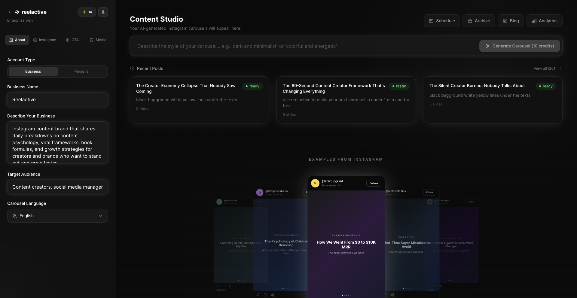 Reelactive gallery image