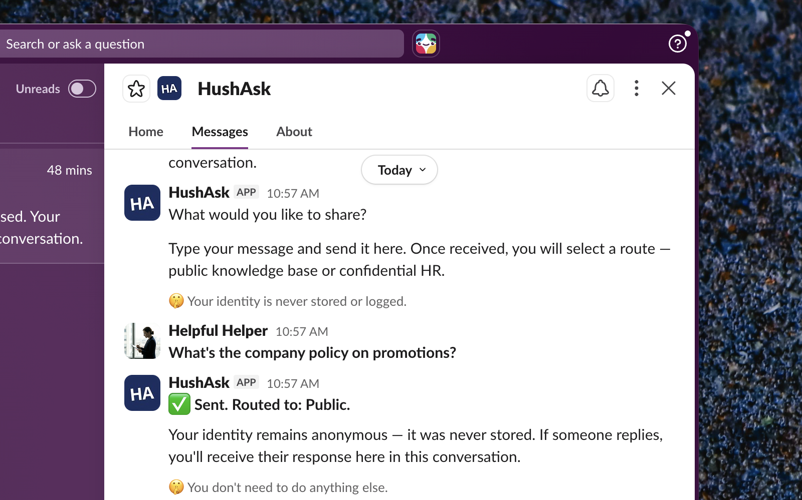 HushAsk gallery image