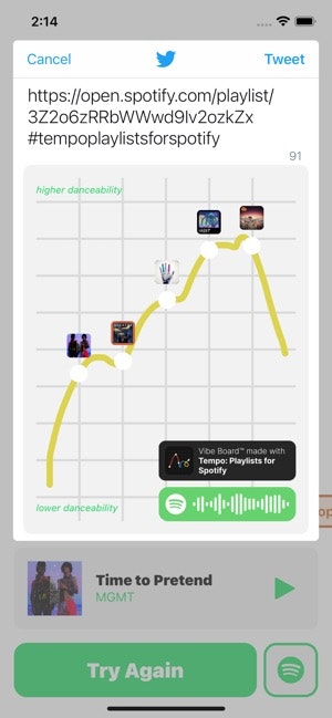 Tempo: Playlists for Spotify gallery image