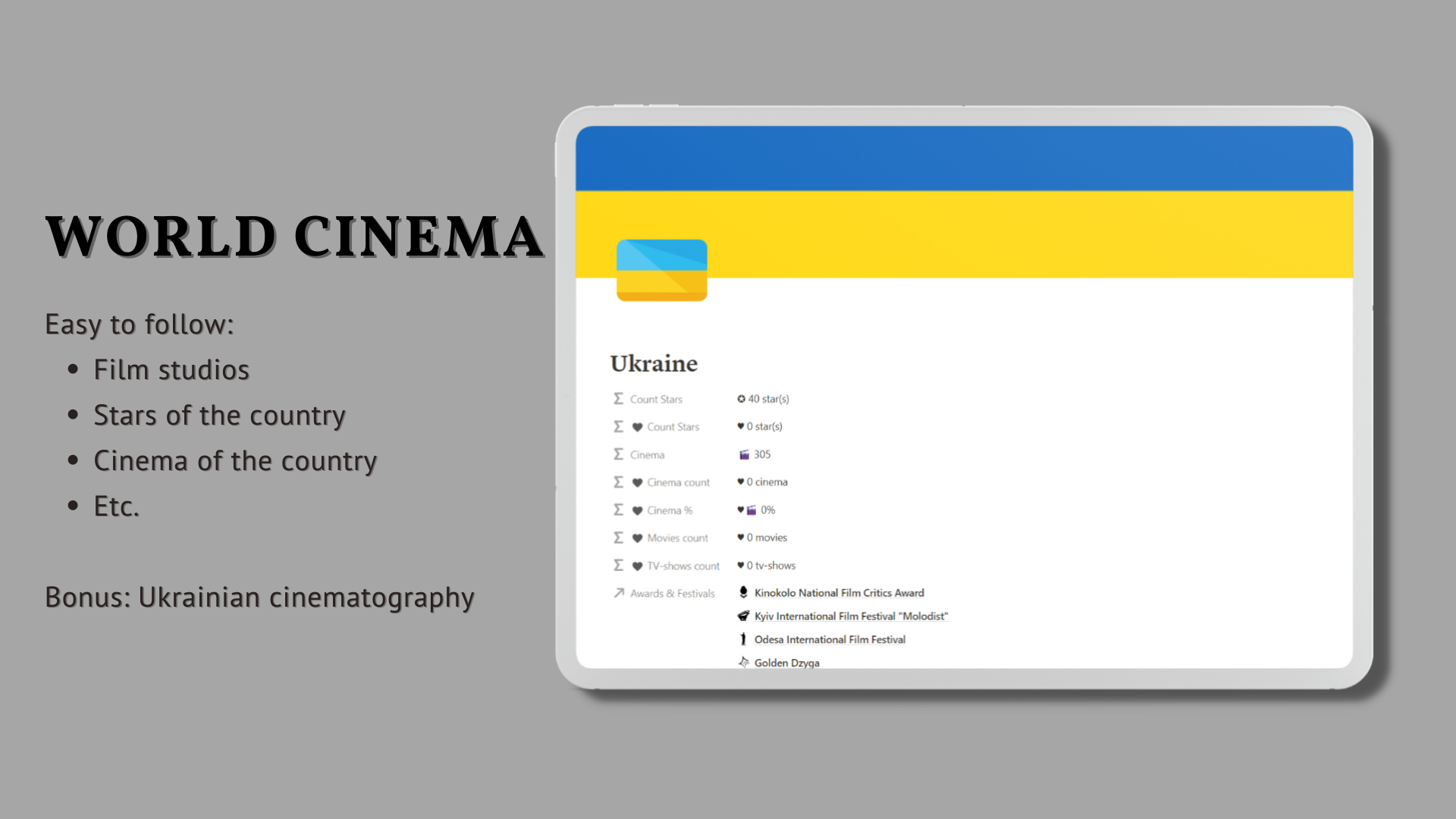 Cinematografía por noción media 4