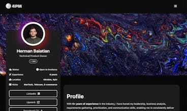 4pm.app | Simple PRO website gallery image