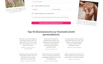 Glückwünsche zur Hochzeit gallery image