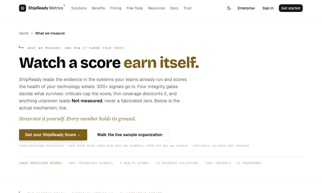 ShipReady Metrics gallery image
