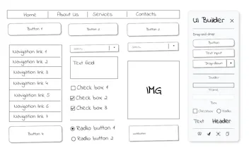UI Builder + Mockup tool gallery image