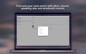 AI Powered Voice Actors gallery image