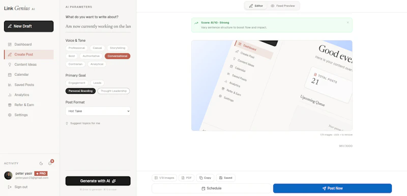LinkGenius AI screenshot 3