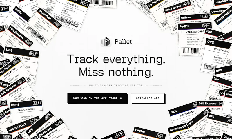 Pallet: Package Tracker screenshot 9