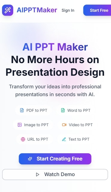 AI PPT Maker gallery image
