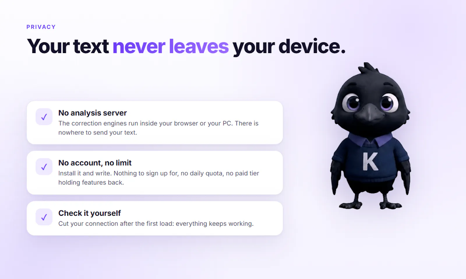 Korr for Chrome screenshot 7